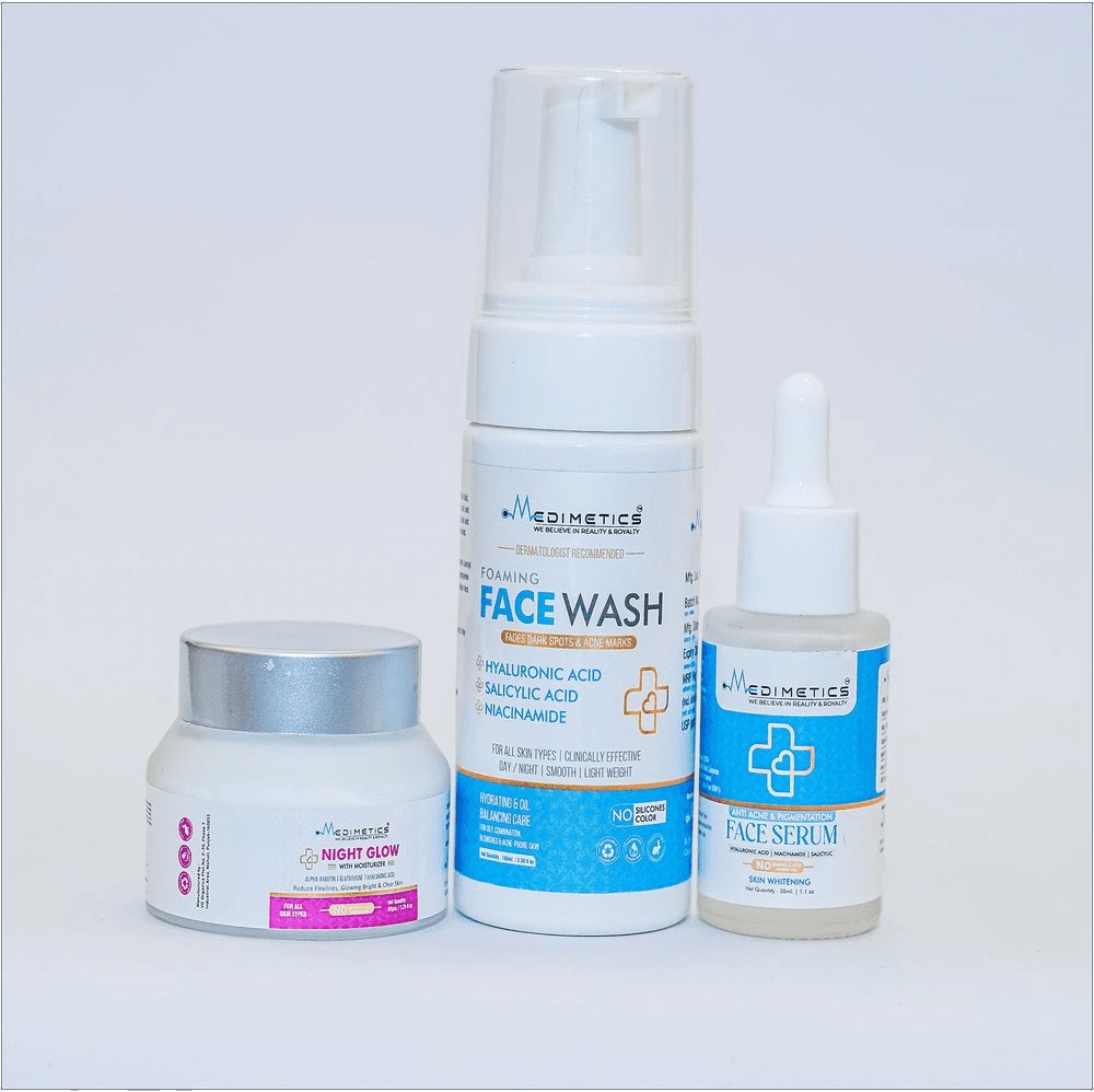 Medimetics — Anti Acne Serum & Hair Growth Oil